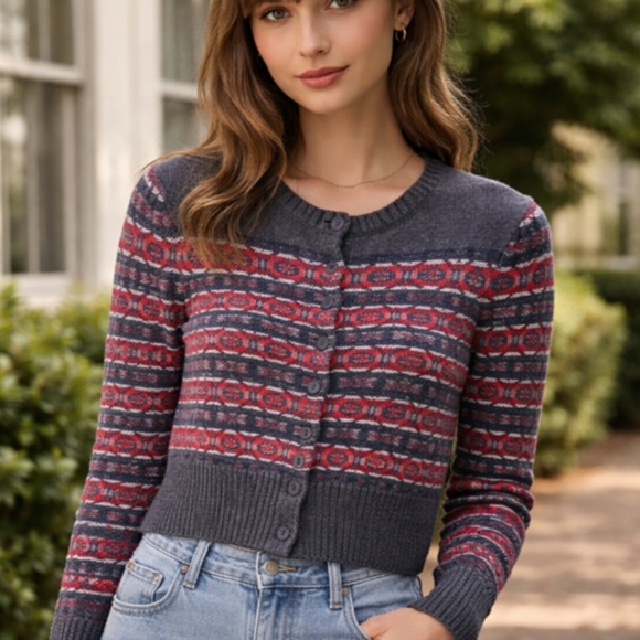 Marc By Marc Jacobs Sweaters - MARC By MARC JACOBS Scandi Sailor Multi Cardigan Sweater | S